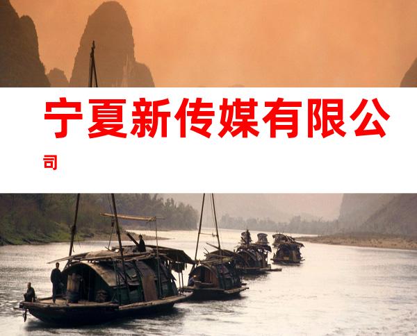 宁夏新传媒有限公司